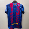 21/22 Barcelona Second Away Jersey Retro - Violet Empowerment Version Messi Jersey