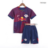 2023-2024 Kids RB Leipzig Away Jersey Kit 02