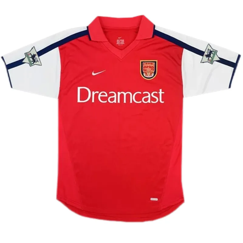 2000-2001 Arsenal Henry #14 Retro Jersey Home