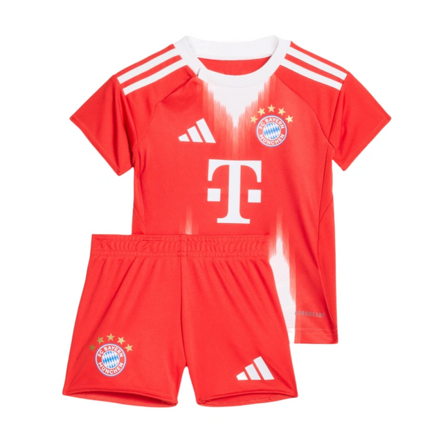 Bayern Munich Home Kids Fan Edition 2025-2026 Football Shirt kit01