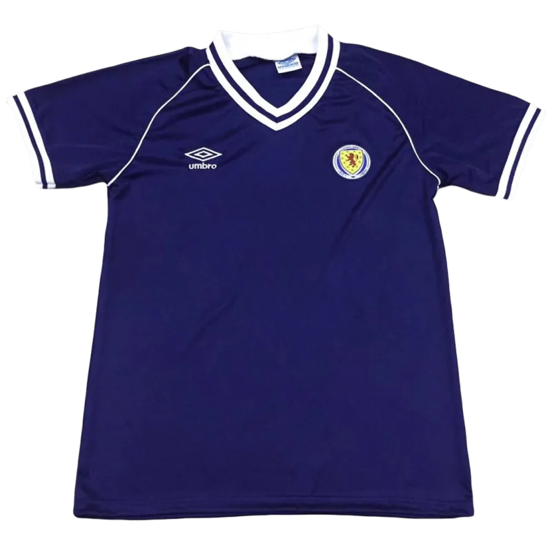 Scotland 1982 Retro Jersey Home