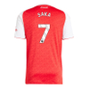 Arsenal RICE #7 Home Soccer Jersey 2025/26