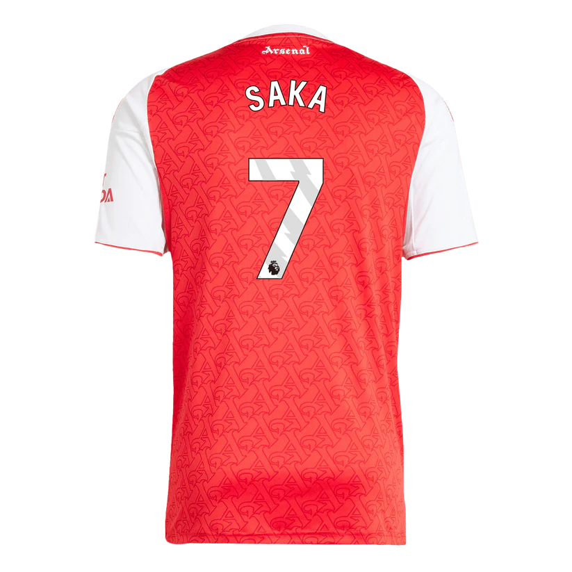 Arsenal RICE #7 Home Soccer Jersey 2025/26