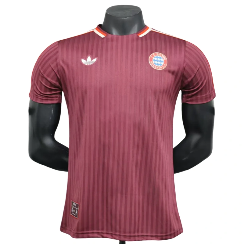 Bayern Munich 2025-2026 Red Icon Retro Jersey - Player Version