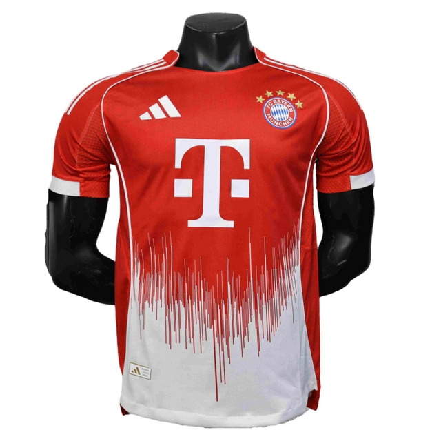 Bayern Munich Home Shirt Player Version Jersey 2025-2026