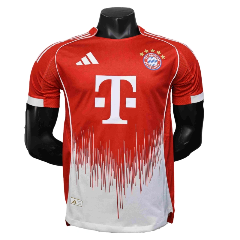 Bayern Munich Home Shirt Player Version Jersey 2025-2026