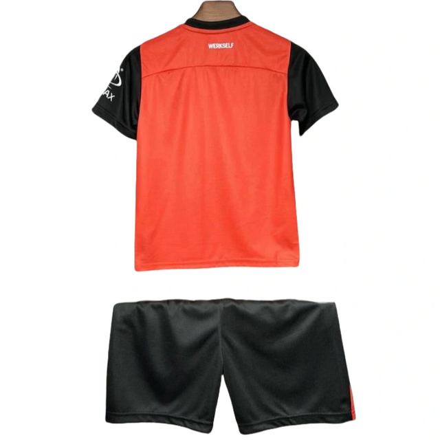 2023-2024 Kids Borussia Mönchengladbach Home Kit Shirt+Short