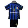 Inter Milan Home Kit Soccer Uniforms Soccer Kids2024-2025