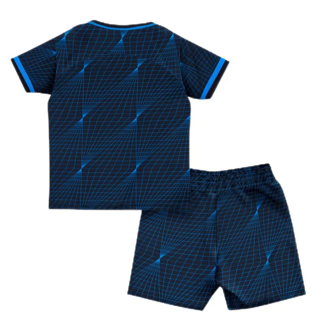 Kids Chelsea Away Kit Jersey+Short 2023-2024