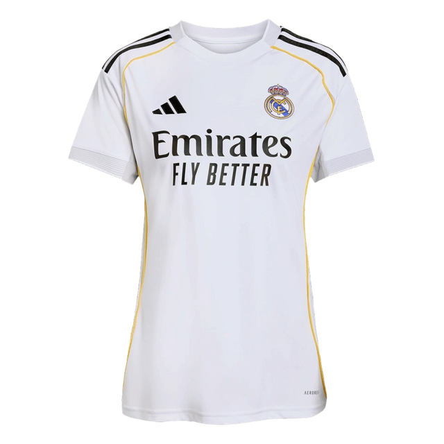 Real Madrid Soccer Jersey Home Women's Custom Shirt 2025-2026 Fan version