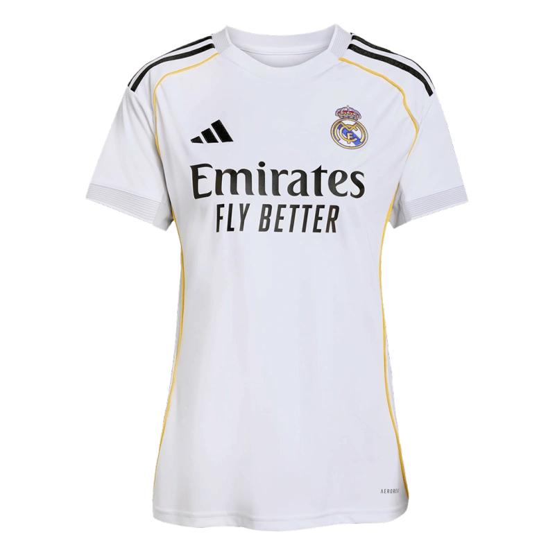 Real Madrid Soccer Jersey Home Women's Custom Shirt 2025-2026 Fan version