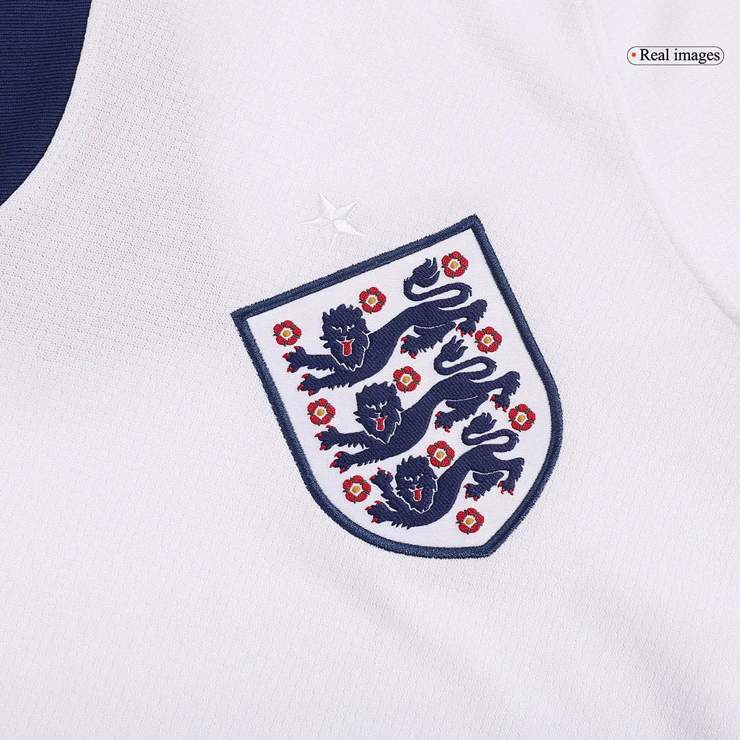 England Home Jersey EURO 2024 RICE #4 KANE #9 BELLINGHAM #10 FODEN #11-7