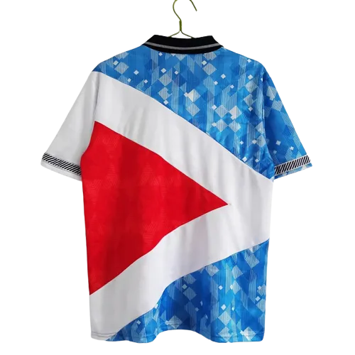1990 England Retro Soccer Jersey Mash-Up