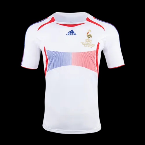 2006 France Retro Jersey Away World Cup