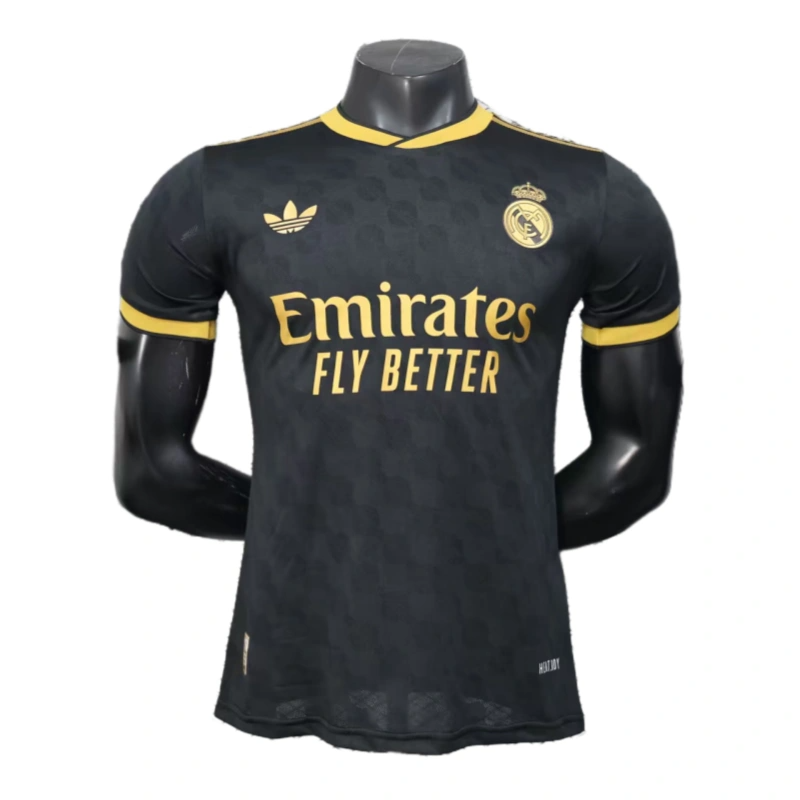 Real Madrid black Special Edition Football Shirt 2025-2026 Player Edition