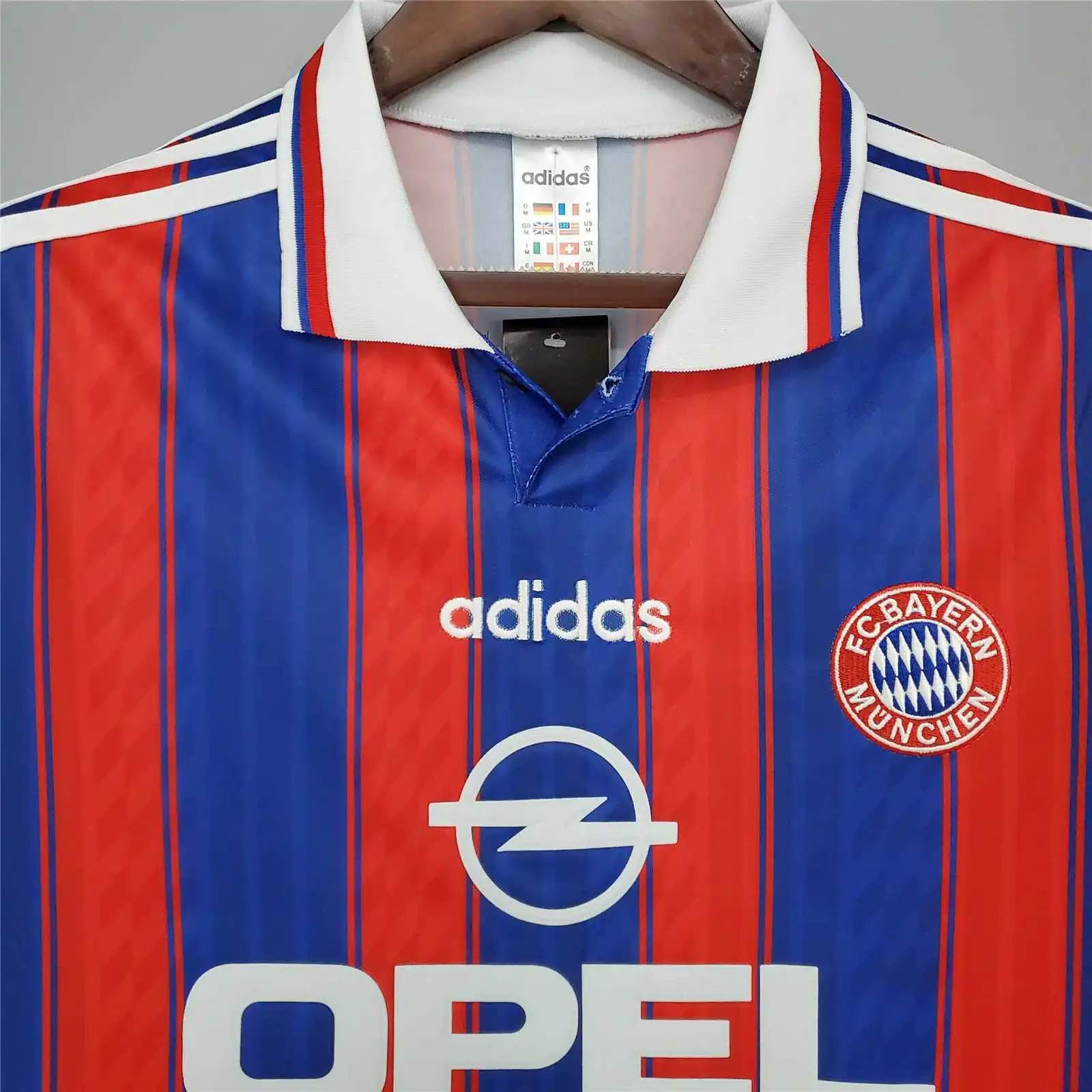 1995-1997 Bayern Munich Retro Jersey Home