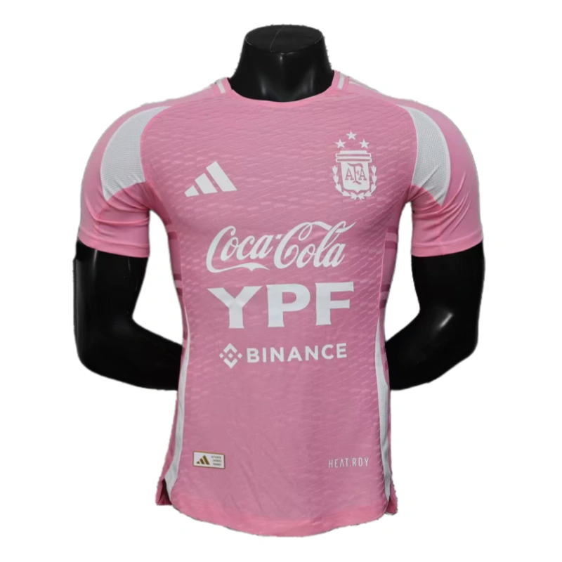 Argentina 2025-2026 Pre match Training Soccer Jersey - Player Edition