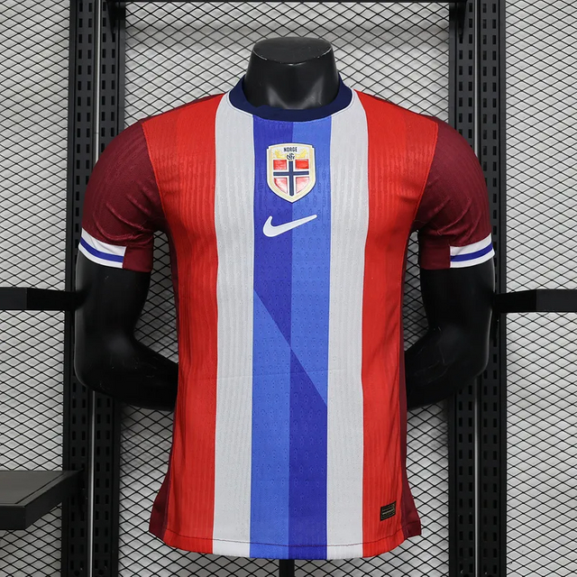 HAALAND #9 Norway Nike Soccer Jersey Home Player Version Shirt 2024