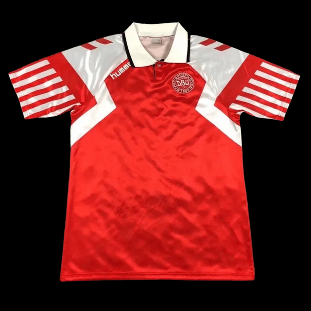 Denmark 1992 Retro Jersey Home