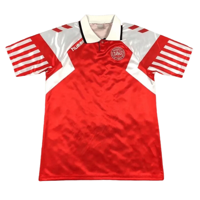 Denmark 1992 Retro Jersey Home