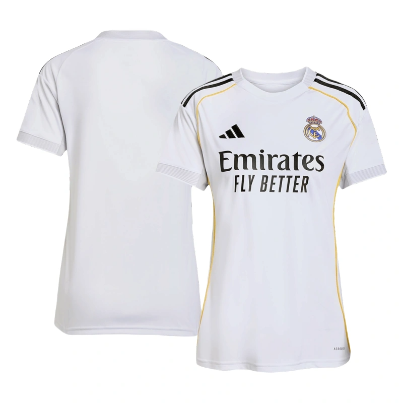 Real Madrid Soccer Jersey Home Women's Custom Shirt 2025-2026 Fan version