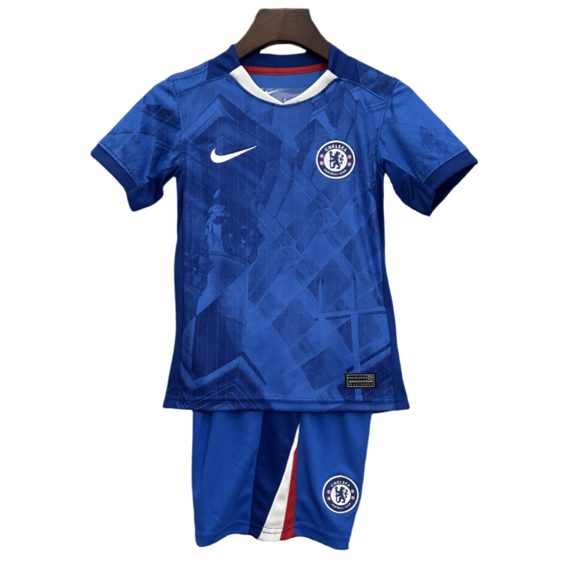 Kids Chelsea Home Soccer Kits 2025-2026