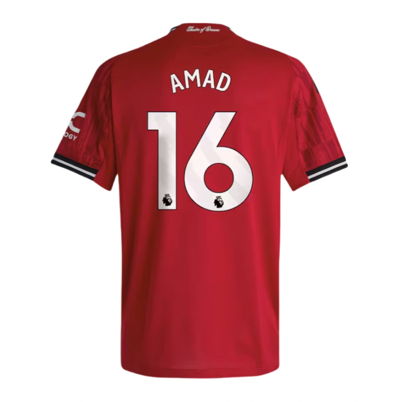 Manchester United 2025-2026 home fan edition football jersey