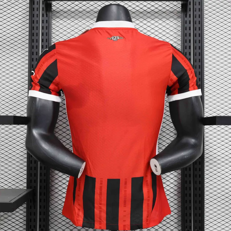 2024-2025 AC Milan Home Soccer Jersey Player Version