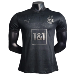 2022-2023 Borussia Dortmund All-Black Jersey Player Version