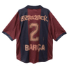 Barcelona Retro Jersey Home Soccer Shirt 2000/01