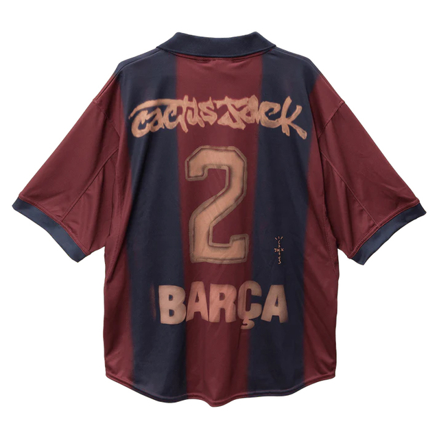 Barcelona Retro Jersey Home Soccer Shirt 2000/01