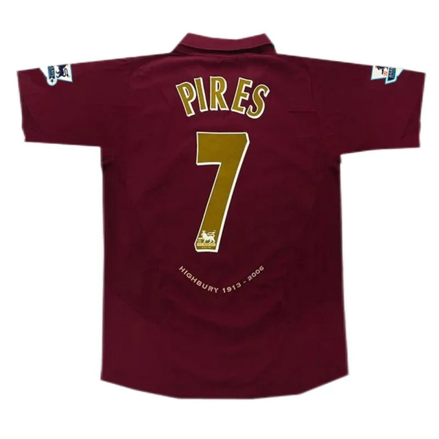 2005-2006 Arsenal Retro Jersey Home