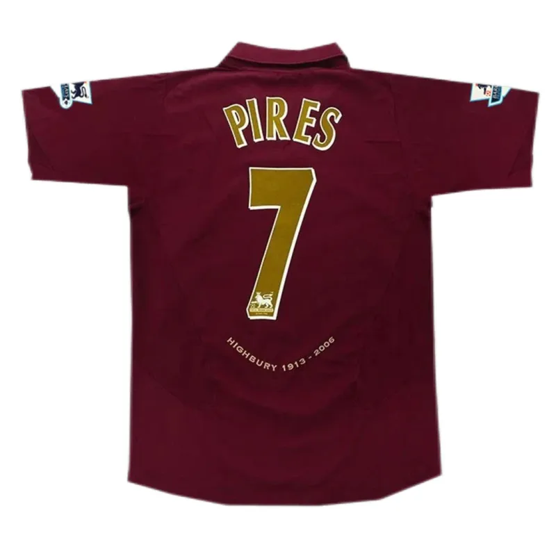 2005-2006 Arsenal Retro Jersey Home