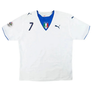 Italy Retro Jersey Away World Cup 2006