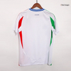 Italy Away Jersey BARELLA #18 CHIESA #14 DIMARCO #3 EURO 2024