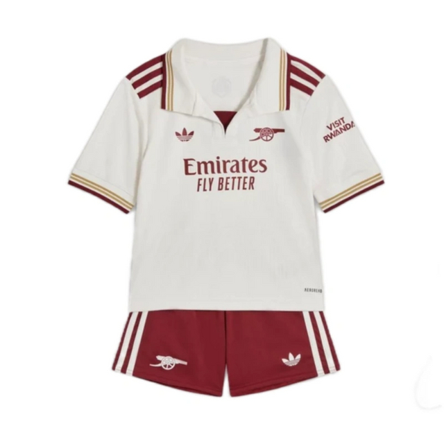 Arsenal Third Away Kids Football Jersey Kit 2025-2026