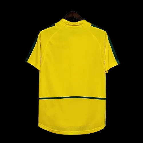Brazil Retro Jersey Home World Cup 2002