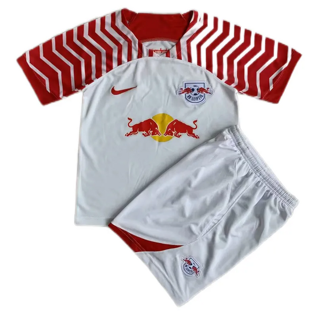 2023-2024 Kids RB Leipzig Home Jersey Kit