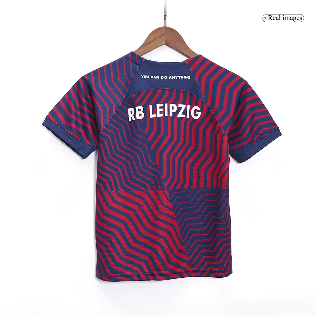 2023-2024 Kids RB Leipzig Away Jersey Kit
