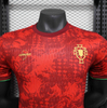 2025 Portugal Red Flower Special Edition Player Version Shirt