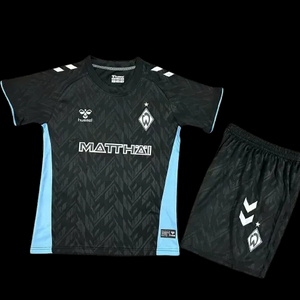 2024-2025 Werder Bremen Away Kids Kit Soccer Jerseys