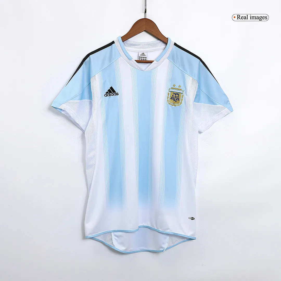 Argentina Retro Home Jersey 2004/2005
