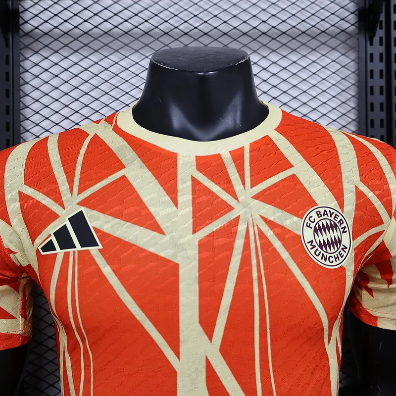 2024-2025 Bayern Orange Player Version Jersey3