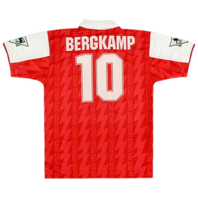 1994 Arsenal Bergkamp #10 Jersey Home Replica