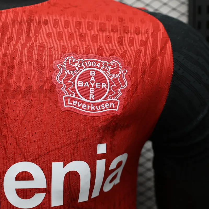 2024-2025 Bayer 04 Leverkusen Home Soccer Jersey Player Version