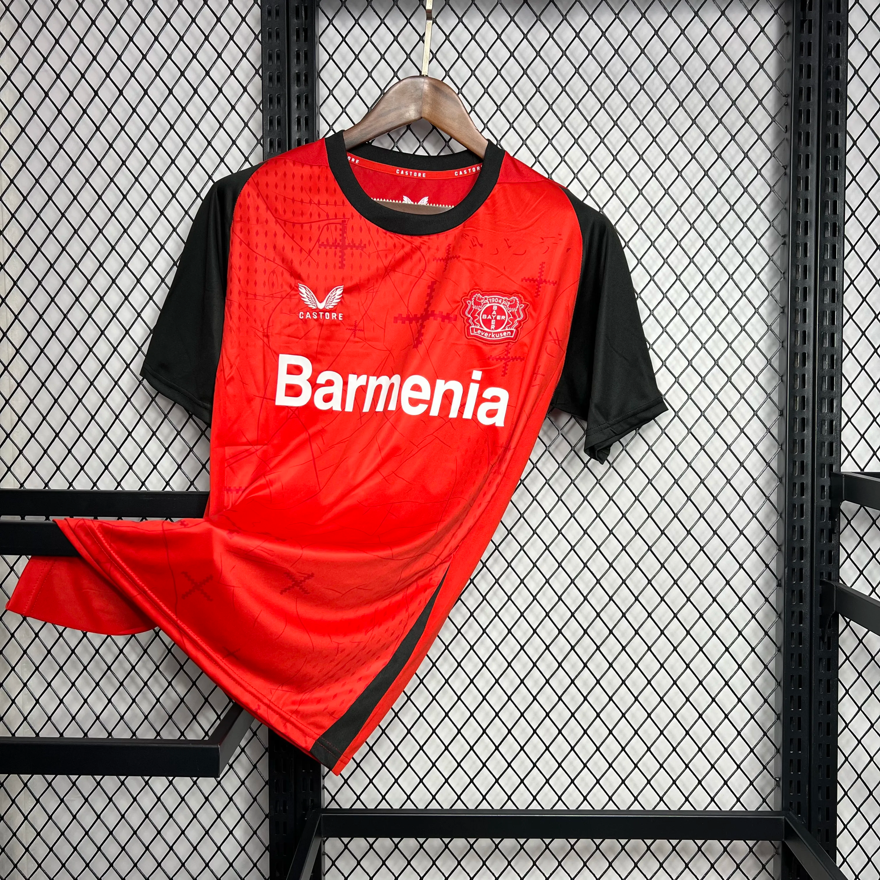 2024-2025 Bayer 04 Leverkusen Home Soccer Jersey