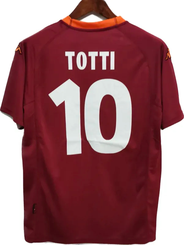 Roma 2000~2001 Retro Jersey Home