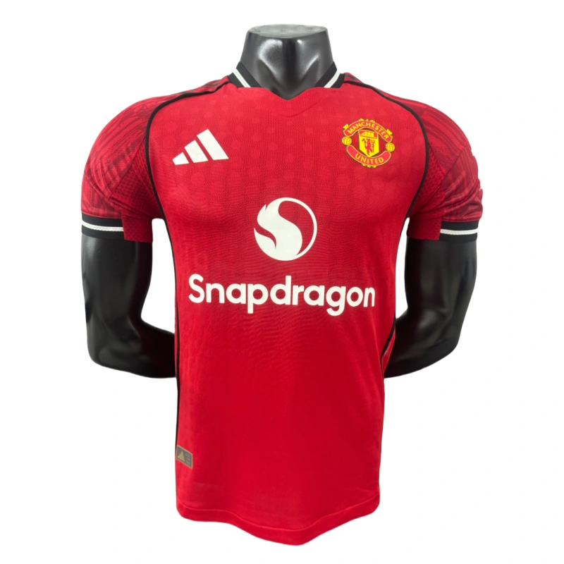 Manchester United 2025-2026 Home Player Edition Football Shirt