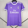 16/17 Real Madrid Away Jersey - Purple with White Trim Edition
