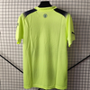 22/23 Manchester City Third Away Jersey - Neon Yellow with Dark Stripes & Gradient Blur Design